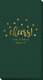 Confetti Dots Cheers Guest Towels Image 2 of 6